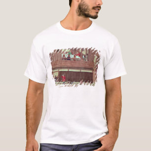 T-shirt Une scène domestique   d'un rouleau)