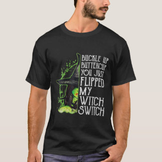 T-shirt Une Sorcière Femme Boucle Le Beurre Que Tu Viens D