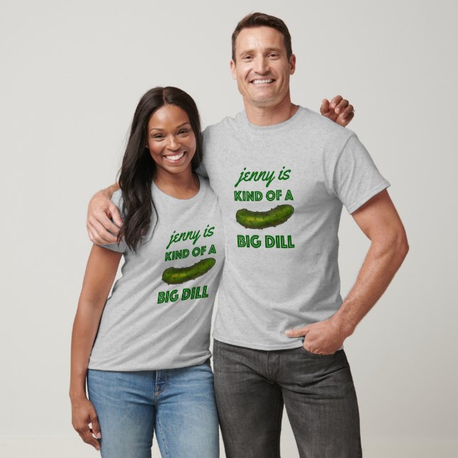 T-shirt Une sorte de Big Dill (Deal) Green Pickle Félicats (Unisexe)