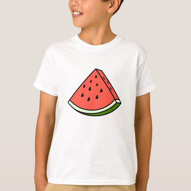 T-shirt Une tranche de pastèque (Devant)