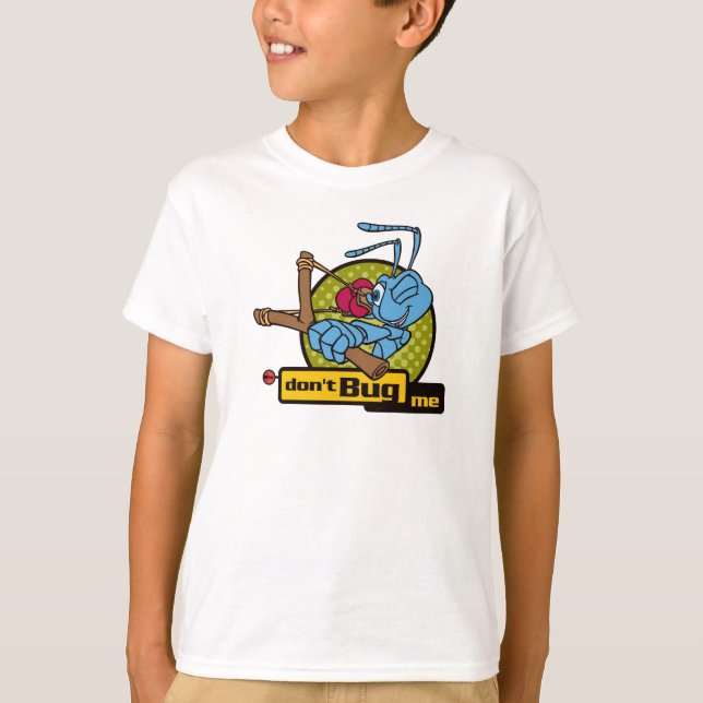 T-shirt Une vie de bug ne me bug pas ! Disney (Devant)