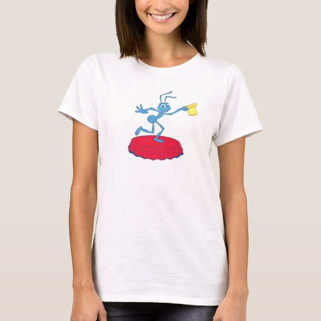 T-shirt Une vie de bug's Flik Doing Act Disney (Devant)