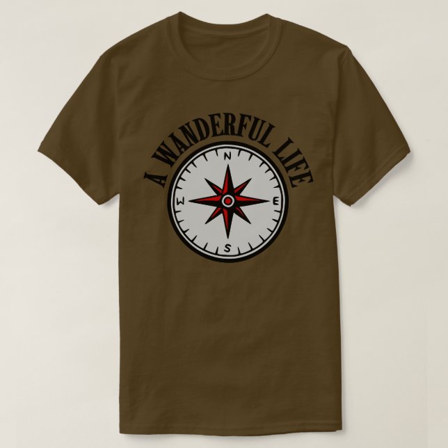 T-shirt Une vie errante (Design devant)