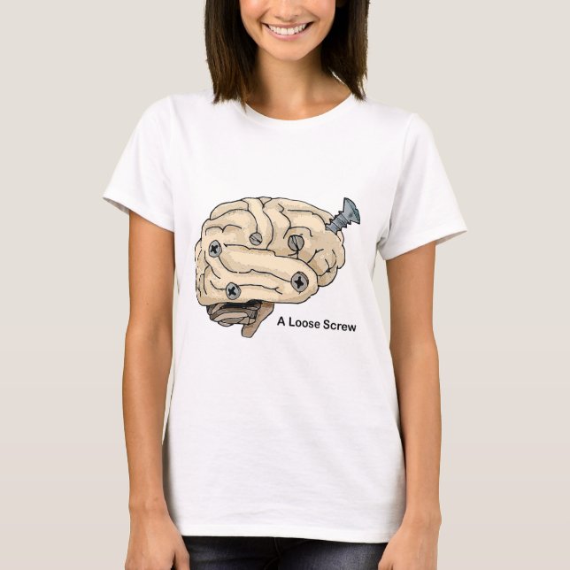 T-shirt Une vis perdue (Devant)