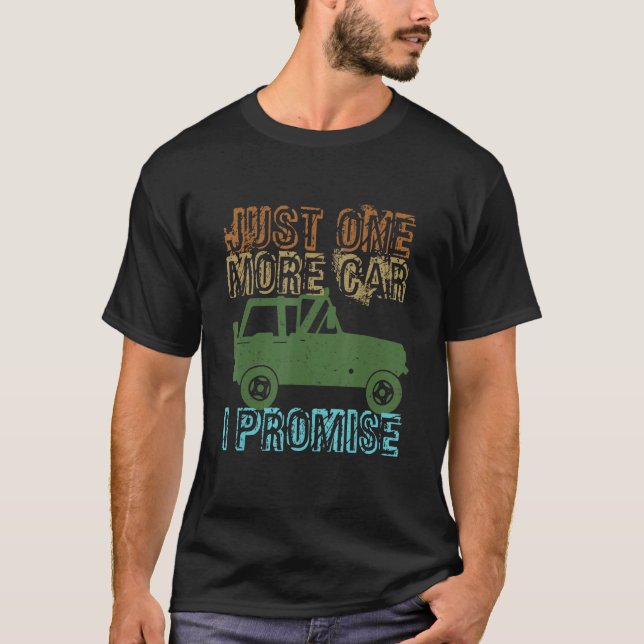 T-shirt Une Voiture De Plus Partie I Promesse Pour Les Ama (Devant)