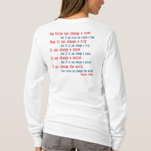 T-shirt Une voix