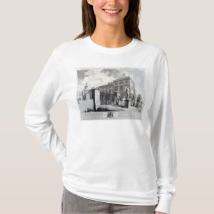 T-shirt Une vue de perspective de l'hôpital d'enfant