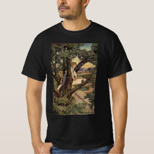 T-shirt Une vue des arbres par Jessie Willcox Smith