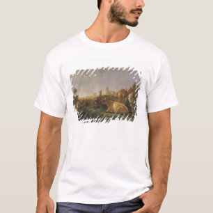 T-shirt Une vue éloignée de Dordrecht