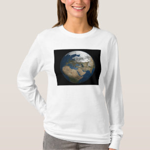 T-shirt Une vue globale au-dessus de l'Europe et de la
