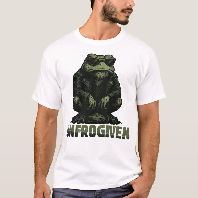 T-SHIRT UNFROGIVEN | DARK ARMY STYLE  (Devant)