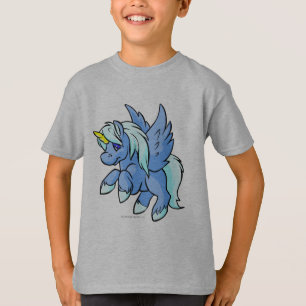 T-shirt Uni bleu