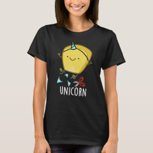 T-shirt Uni-corn Funny Corn Pun Dark BG