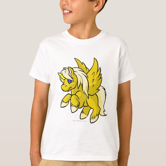T-shirt Uni jaune (Devant)