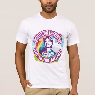 T-shirt Uni pour Hillary ! Chemise
