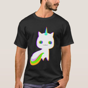 T-shirt Unicat Caticorn Meowgical Unicorn Chat Hommes Femm