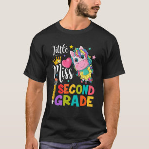T-shirt Unicorn 2e année enseignant étudiant Little Miss S