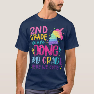 T-shirt Unicorn 2e année Nous sommes faits 3e année ici We