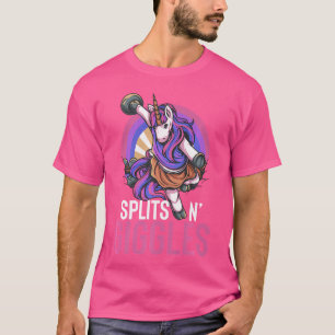 T-shirt Unicorn Bowling Team Splits 'N Giggles Bowler