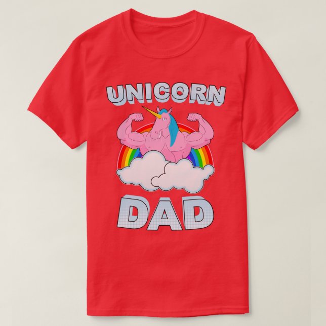 T-shirt UNICORN DAD Copy (Design devant)