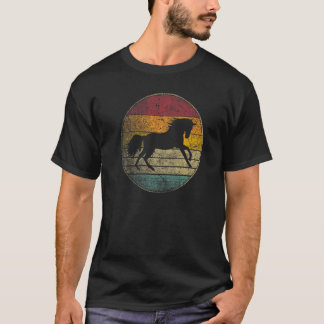 T-shirt Unicorn  Love Horse Sun Retro Vintage 70s 80s