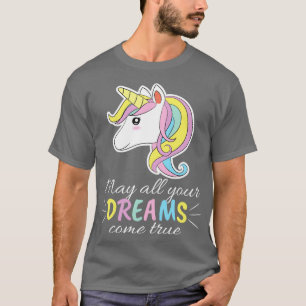 T-shirt Unicorn Lover Don Puisse Tous Vos Rêves Se Réalise