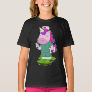 T-shirt Unicorn Nurse Medicine
