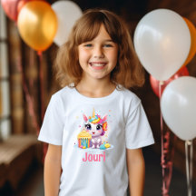 Unicorn Personnalisée Fête d'Anniversaire