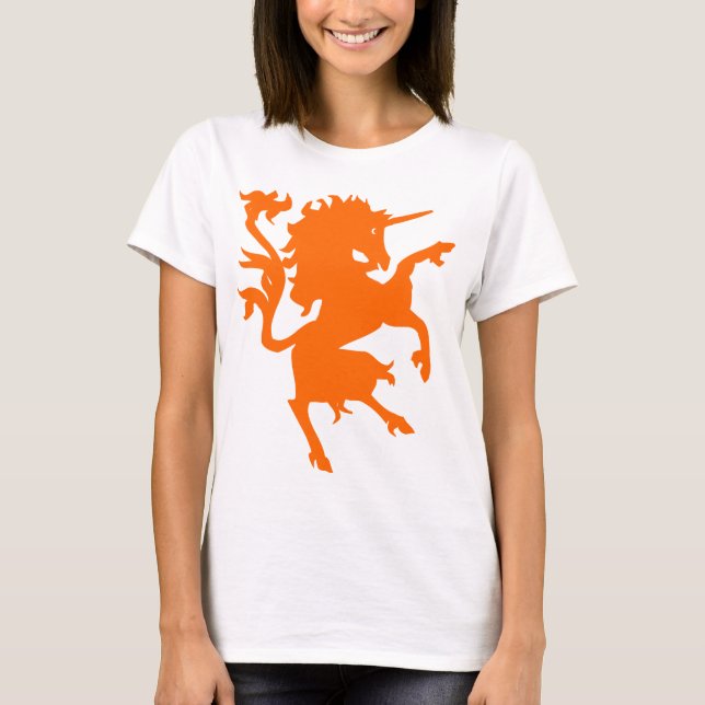 T-shirt Unicorn Rampant (Devant)