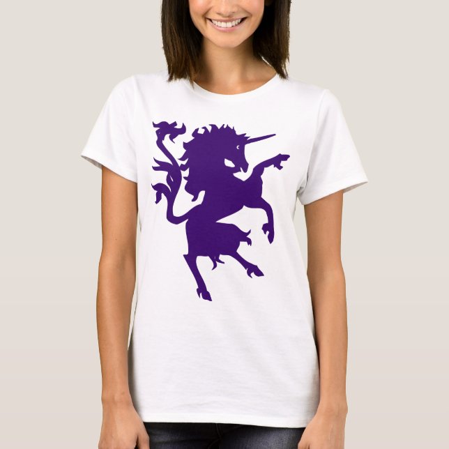 T-shirt Unicorn Rampant (Devant)