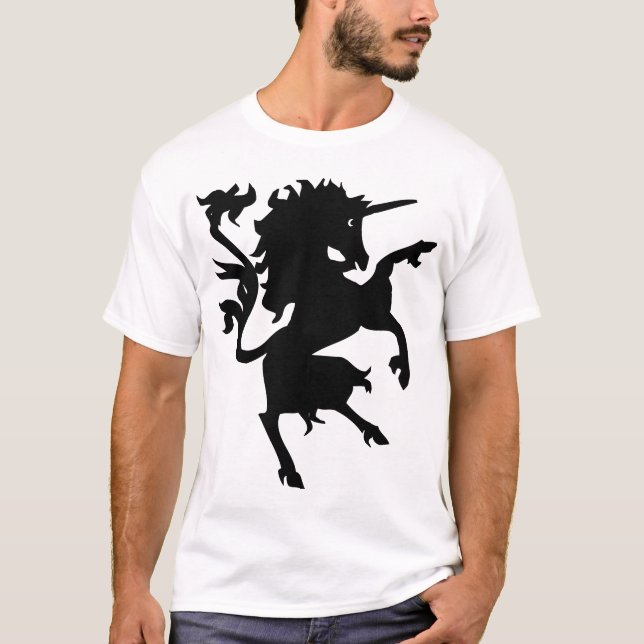 T-shirt Unicorn Rampant (Devant)