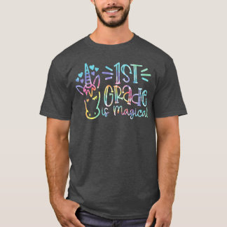 T-shirt Unicorn Retour À L'École tenues Filles 1ère Année