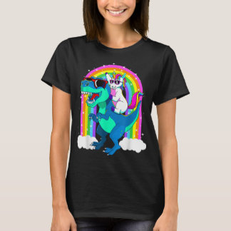 T-shirt Unicorn Riding