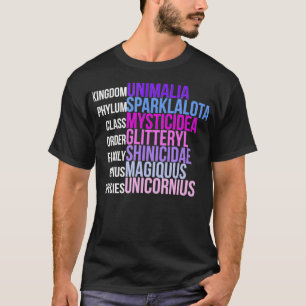 T-shirt Unicorn Science Magique Mystique Unicorne Biologie