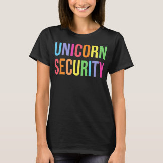 T-shirt Unicorn Sécurité Funny Anniversaire Fille Cadeaux 