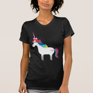 T-shirt Unicorne arc-en-ciel