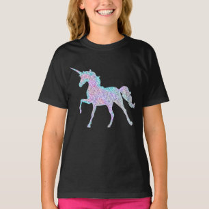 T-shirt Unicorne arc-en-ciel