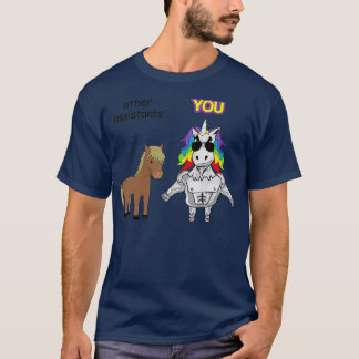 T-shirt Unicorne Assistant