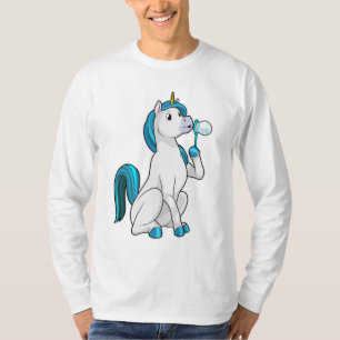 T-shirt Unicorne avec bulles de savon