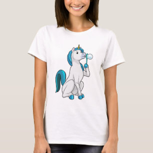 T-shirt Unicorne avec bulles de savon