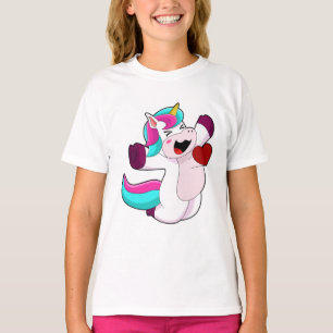 T-shirt Unicorne avec coeur