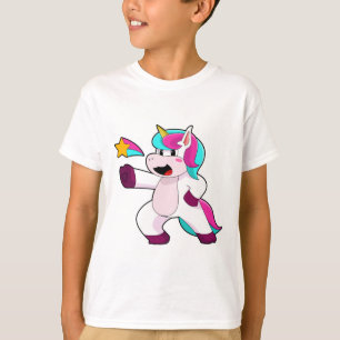 T-shirt Unicorne avec étoile