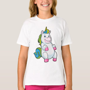 T-shirt Unicorne avec gros ventre