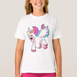 T-shirt Unicorne avec Wing.PNG