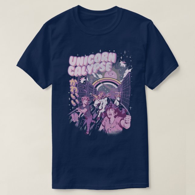 T-shirt Unicorne Calypse (Design devant)