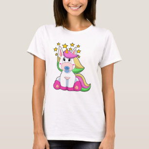 T-shirt Unicorne comme bébé avec Pacificateur