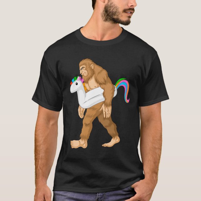 T-shirt unicorne du groupe bigfoot (Devant)