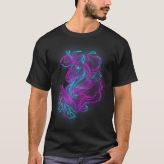 T-shirt Unicorne électrique