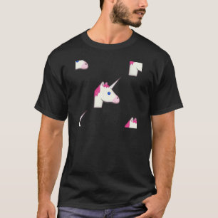 T-shirt unicorne emoji