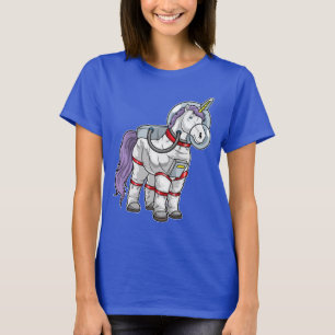 T-shirt Unicorne Espace astronaute